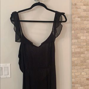 Reformation black gown